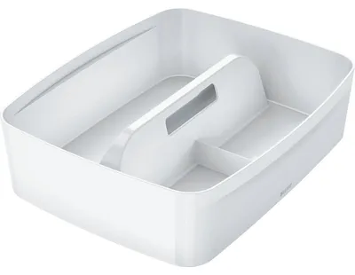 Produktbild von LEITZ 5322-40-01 MyBox Einsatz für Aufbewahrungsboxen 6,0 l weiß 37,5 x 30,7 x 10,1 cm