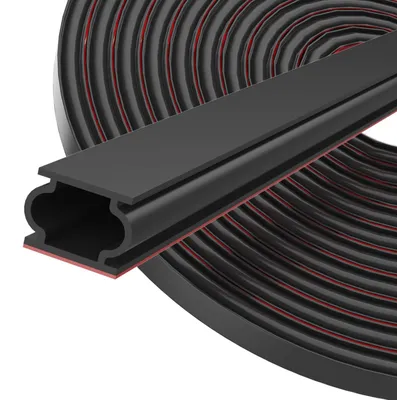 Produktbild von Türdichtungsband, selbstklebend, 12 mm x 8 mm, wasserdicht, 6 m