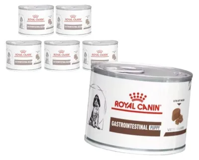 Zdjęcie produktu dla Royal Canin Veterinary VHN Dog Gastrointestinal Puppy 6x195g Mokra Karma Dla Szczeniąt z Zaburzeniami Trawienia