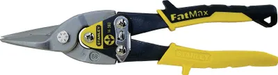 Produktbild von Blechschere MAXSTEEL® L.250mm ger.Blech max.1,2mm VA max.0,7mm STANLEY
