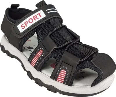 Produktbild von Kinder Sandalen Jungen Mädchen Strandschuhe Sportschuhe Sport Kids Schwarz Gr.27