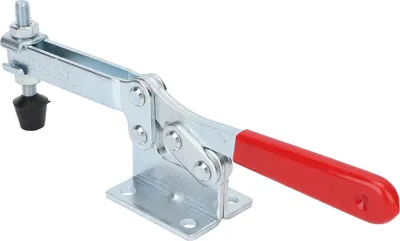 Image de Pince d'interrupteur 230 kg Force de serrage haute efficacité Libération rapide horizontale avec poignée plastique pour souder