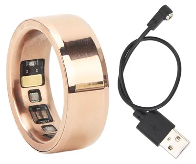 Immagine prodotto di Smart Ring Pink Gold Monitor del sonno Tracker della salute Impermeabile Alluminio Vetroceramica Fitness per temperatura corporea Passo 18
