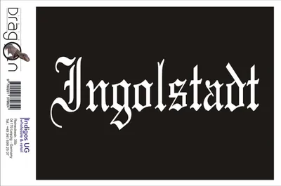 Produktbild von Aufkleber / Autoaufkleber - JDM / Die cut / Auto / OEM - Stadt Ingolstadt - 200x70mm gold - Heckscheibe / Heckscheibenaufkleber