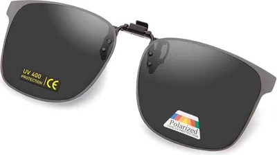 Produktbild von Polarisierte Clip-On Sonnenbrille UV400 Anti-Glare Laserdesign Uni
