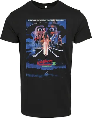 Image de Tee-shirt Poster A Nightmare On Elmstreet noir - XS