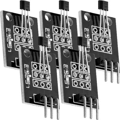 Zdjęcie produktu dla AZ-Delivery Sensors KY-003 cyfrowy tranzystor czujnika hallotronowego, 5x moduł
