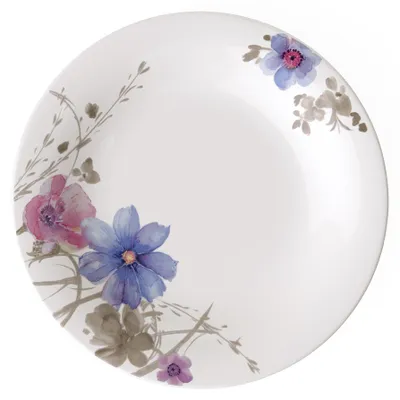 Immagine prodotto di Villeroy & Boch Mariefleur Gris Basic - Piatto da colazione, nuovo - Set da 4 pezzi