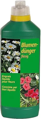 Produktbild von Blumendünger flüssig Oval-Flasche 1 l
