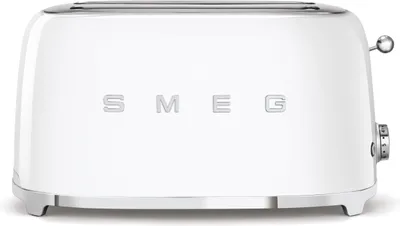 Zdjęcie produktu dla Smeg TSF02WHEU, 4 kaw., Biały, Stal nierdzewna, Przyciski, Stal nierdzewna, 1500 W