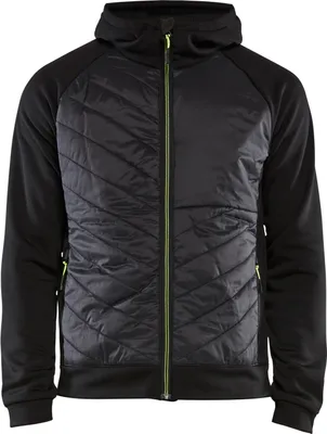 Produktbild von Blakläder Hybrid Sweater Service Plus, schwarz / rot, Unisex-Größe: 2XL