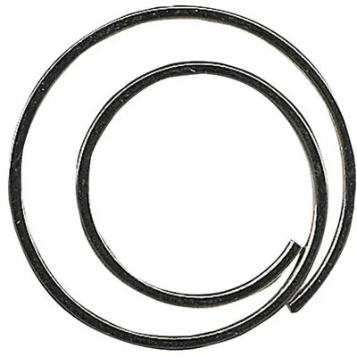 Zdjęcie produktu dla Spinacz do papieru okrągły 30mm PU=25 sztuk