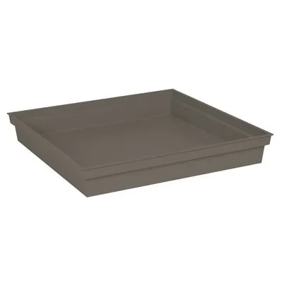 Image de Pot de fleurs EDA Toscane Carré Taupe 40 cm 40 x 40 x 5,9 cm