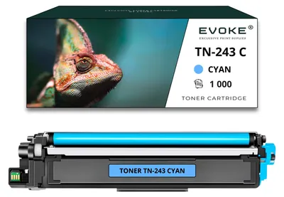 Image de Toner pour Brother TN243C-243C TN243C bleu (cyan) | Remplacement pour DCP-L3510CDW DCP-L3550CDW HL-L3270 MFC-L3770CDW