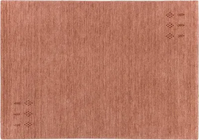 Produktbild von Teppich MARAND | Handgearbeitet | Farbe: terra; Größe: 60x90 cm | strapazierfähig und leicht zu reinigen | Wohnzimmer | Schlafzimmer