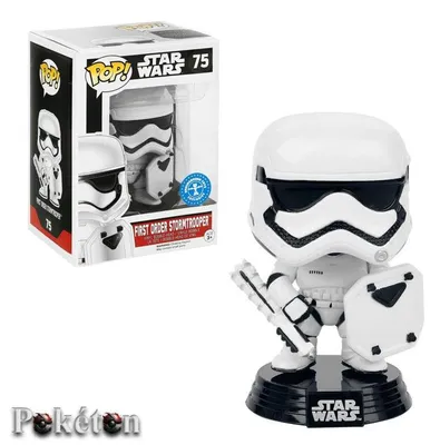 Produktbild von FUNKO POP Star Wars #75 First Order Stormtrooper - Vinyl Figur NEU