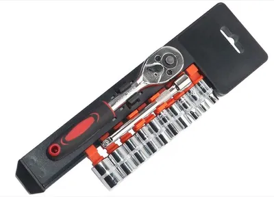 Produktbild von 1/4 Zoll Drehmomentschlüssel Set – 5–25 Nm – Fahrrad Werkzeug, 12-teilig