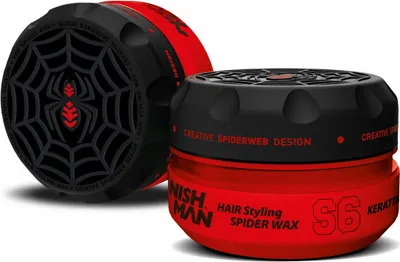 Produktbild von Nishman Spider Wachs 150 ml Rot