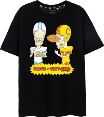Obrázok produktu pre Beavis & Butthead - Pánske tričko s krátkym rukávom NS7992 (S) (Black)