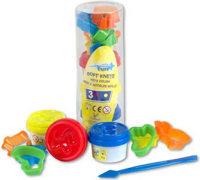 Produktbild von CF Mini Knetset mit Zubehör, 4 Stück