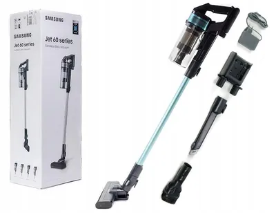 Obrázek produktu pro Sací vysavač Samsung Jet 60 Turbo VS15A6031R1 s HEPA filtrem.