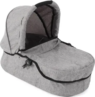 Produktbild von Kombipuppenwagen Fides 3 in 1 Melange grau