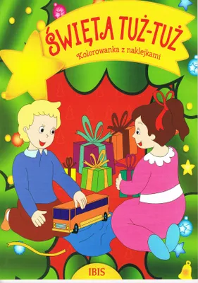Immagine prodotto di Kolorowanka z naklejkami. Święta tuż tuż - Opracowanie Zbiorowe (Weihnachtsangebot - Weihnachten)