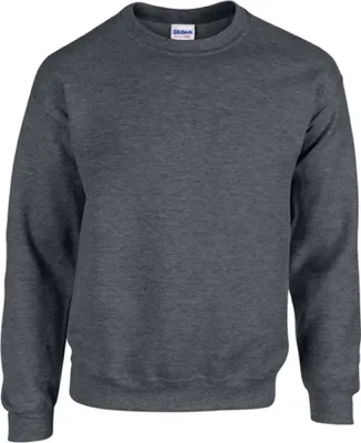 Produktbild von Gildan 18000 | Heavy Blend Crewneck Sweatshirt | Pullover - Farbe: Dark Heather - Größe: S