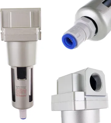Image de Filtre  air, sparateur d'huile, dshydrateur avec vacuation automatique de l'eau 3/4" Technic AF5000-06D 20 micron