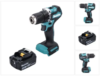 Produktbild von Makita DDF 487 M1 Akku Bohrschrauber 18 V 40 Nm Brushless + 1x Akku 4,0 Ah - ohne Ladegerät