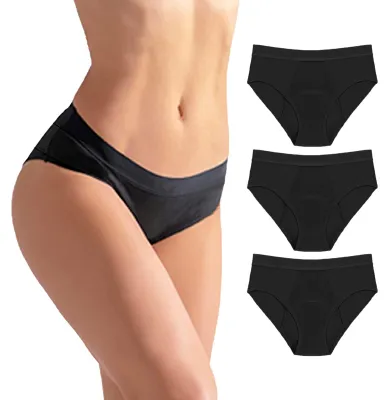Image de 3 culottes absorbantes pour femmes
