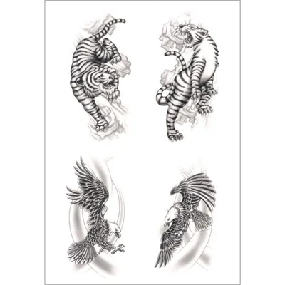 Produktbild von Herma 6746 Classic Tattoos - Black Art