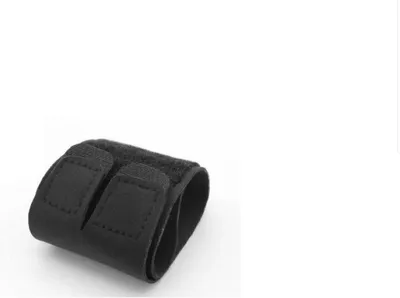 Zdjęcie produktu dla Go Go Gadget – Szyna stabilizująca palec – Wsparcie dla palca – Stabilizator palca – Sport – Podwójny – Czarny