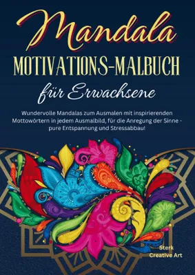 Produktbild von Mandala Motivations-Malbuch für Erwachsene