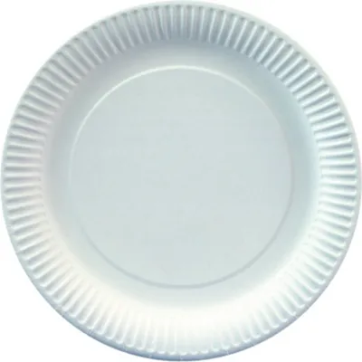 Produktbild von Papstar Teller, Pappe "pure" rund Ø 23 cm weiß, 6 x 100 Stück