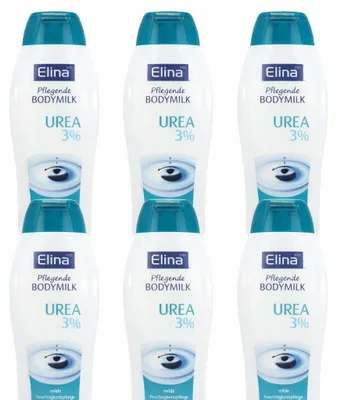 Produktbild von Elina Urea 3% Bodymilk 250ml Sensitive (6 Pack)