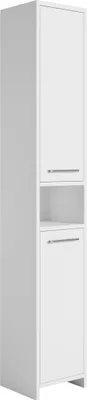 Immagine prodotto di Mobile da bagno Nemo 32 x 29 x 190 cm - Bianco - Colonna con due ante