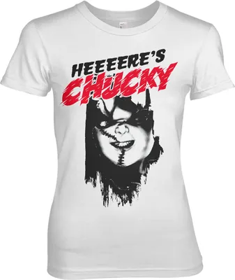 Produktbild von Heeere's Chucky Girly Tee - White - Large