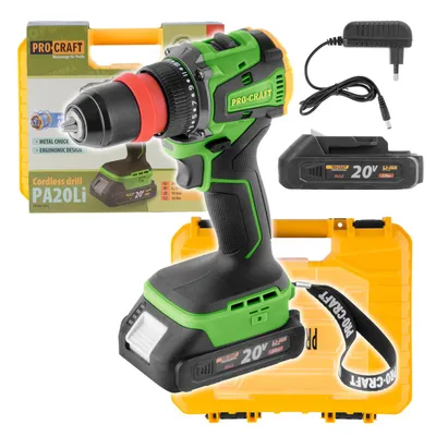Obrázok produktu pre Akumulátorový skrutkovač Procraft PA20LiDFR