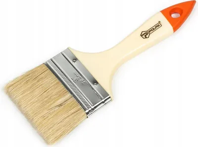 Produktbild von Flachpinsel STANDARD, gemischte Borsten, 7,5 cm, Polax