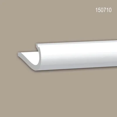 Produktbild von Profhome 150710 Eckleiste Deckenleiste Leiste für indirekte Beleuchtung 2 m