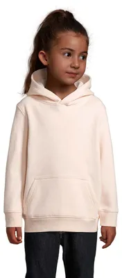 Immagine prodotto di SOLS - Felpa con cappuccio "Condor" per bambini LT3235 (128) (rosa crema)