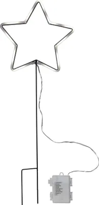 Produktbild von Star Trading LED-Lichterstern "Neonstar", 3 Stück,216 white LED