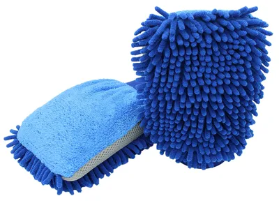Immagine prodotto di D&W The Motion Corporation: Guanto per il lavaggio auto premium DuW 3in1 | Microfibra in chenille