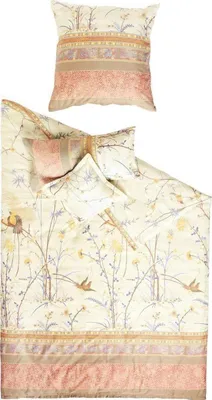 Produktbild von Bassetti FONG V2 Bettwäsche Größe: 135x200 / 80x80, Farbe: beige