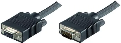 Obrázek produktu pro Microconnect MONGH2B, 2 m, VGA (D-Sub), VGA (D-Sub), Samec, Samice, Černá