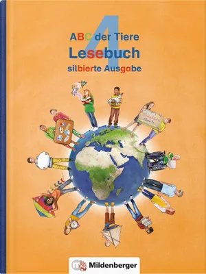 Produktbild von ABC der Tiere 4 - Lesebuch, silbierte Ausgabe · bearbeitung