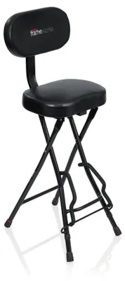Productafbeelding van Gator Frameworks GFW-GTR-SEAT, muzikantenzitje, gitaar, zwart, beklede zitting, zwart, 136 kg