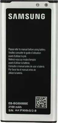 Produktbild von Samsung Galaxy S5 mini G800F Akku Batterie Battery 2100mAh EB-BG800BBE