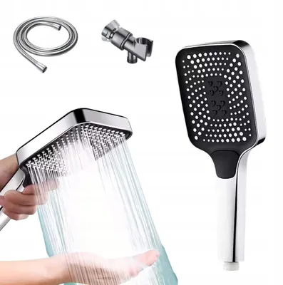 Obrázok produktu pre Sprchová hlavica s 3 funkciami TSG-380, ekologická, s ochranou proti usadzovaniu vodného kameňa